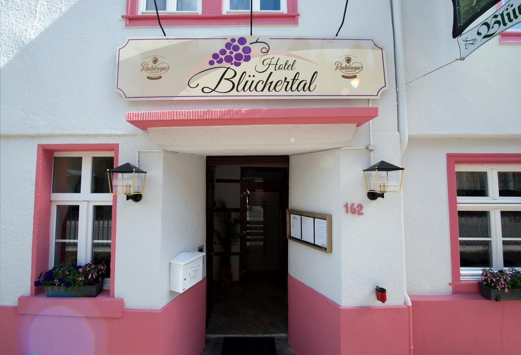 Hotel Bluechertal Bacharach Exteriör bild