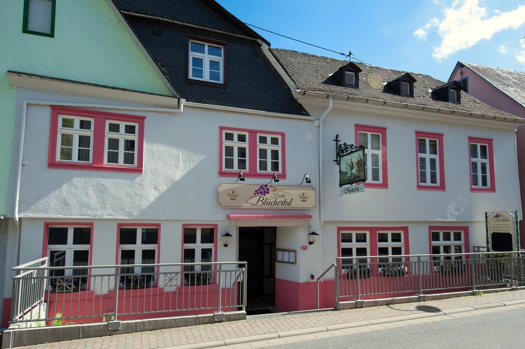 Hotel Bluechertal Bacharach Exteriör bild